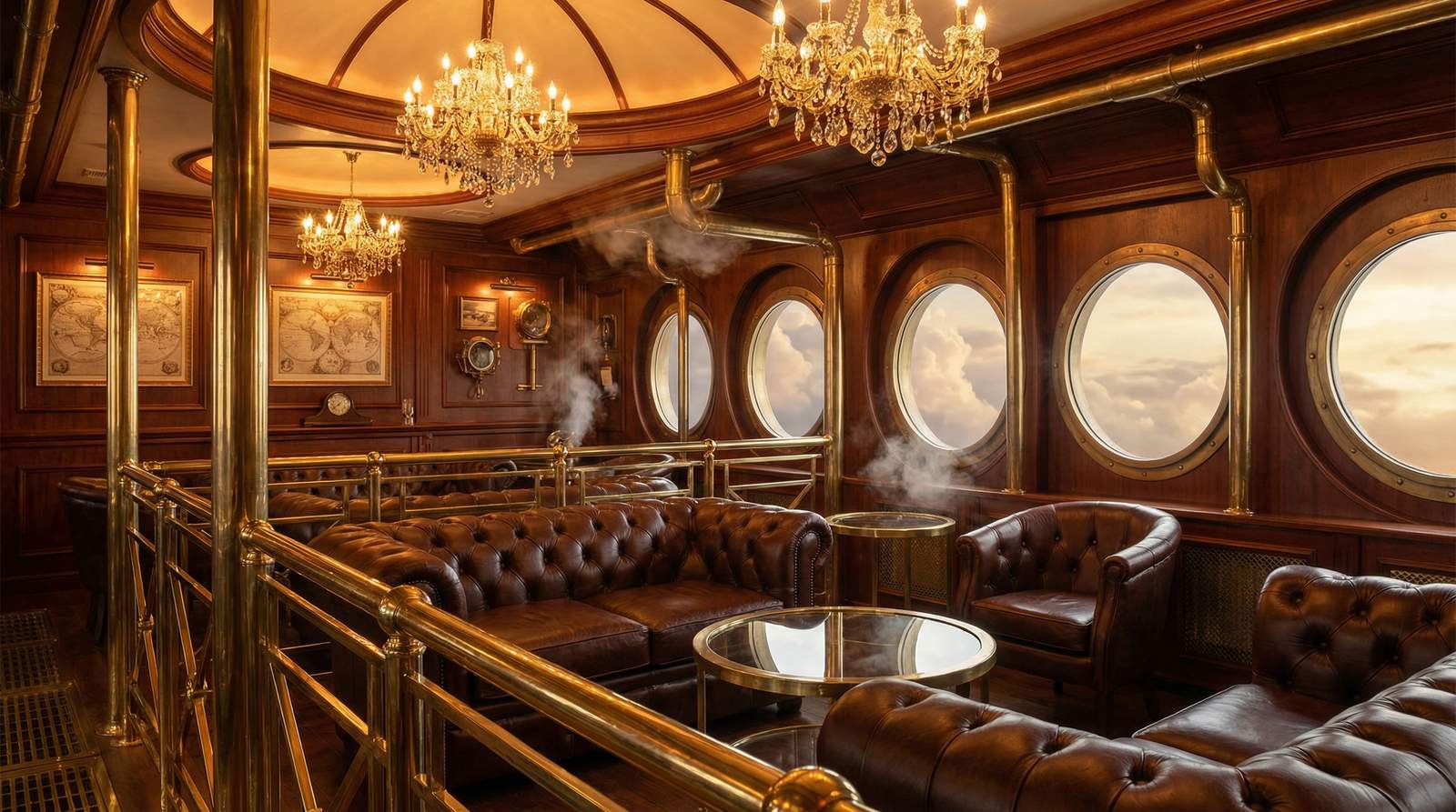 赏金女王 - 飞艇豪华休息室